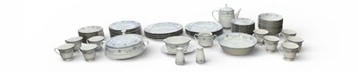 Lot 634 - NORITAKE; a part dinner service, decorated in...