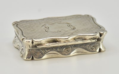 Lot 1124 - EDWARD SMITH; a Victorian hallmarked silver...