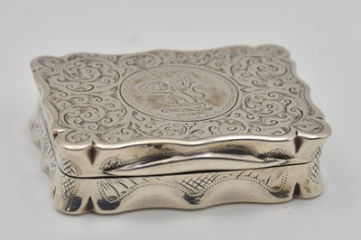 Lot 1066 - COLEN HEWER CHESHIRE; a Victorian hallmarked...