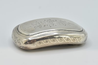 Lot 1104 - COCKS & BETTRIDGE; a George III hallmarked...