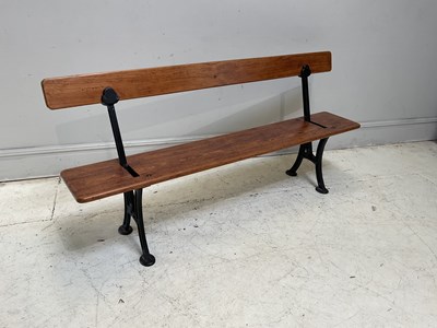 Lot 1072 - JOHN HEYWOOD, MANCHESTER; a cast iron and...