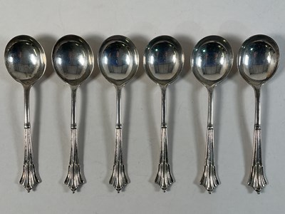 Lot 518 - GOLDSMITHS & SILVERSMITHS CO LTD; a set of six...