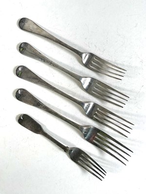 Lot 539 - T COX SAVORY; a pair of George IV hallmarked...