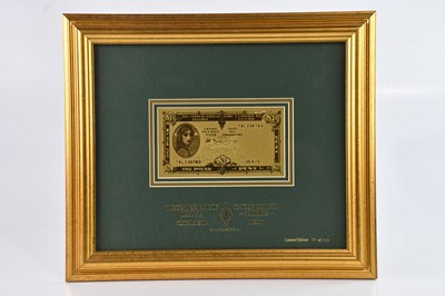 Lot 1445 - A limited edition Central Bank of Ireland one...