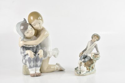 Lot 200 - LLADRO; figure group, 'Infantile Candour',...
