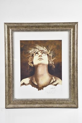 Lot 1748 - DEAN ENTWISTLE; colour print, portrait of a...