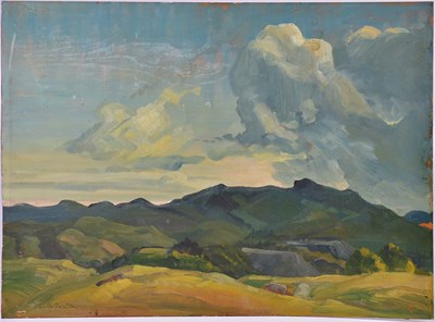 Lot 641 - EDWARD CARTER PRESTON (1885-1965); oil on...