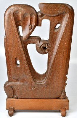 Lot 637 - EDWARD CARTER PRESTON (1885-1965); a wooden...