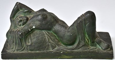 Lot 636 - EDWARD CARTER PRESTON (1885-1965); a plaster...