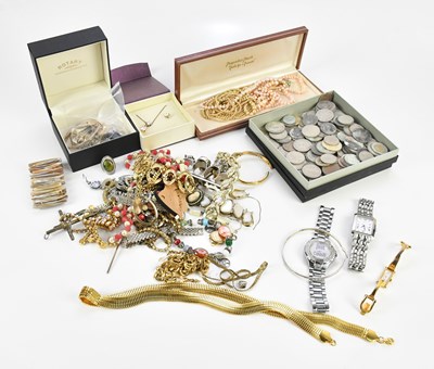Lot 730 - A quantity of costume jewellery, to include...