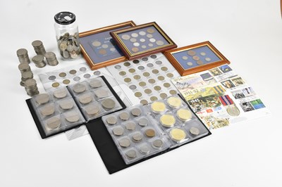 Lot 639 - A collection of mixed coinage including...