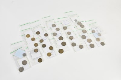 Lot 607 - A collection of Spanish coins, comprising 1...