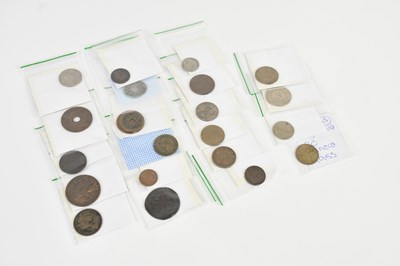Lot 684 - A collection of mixed foreign coins including...