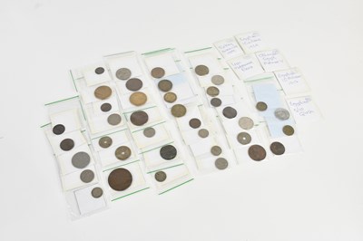 Lot 710 - A collection of mixed foreign coins,...