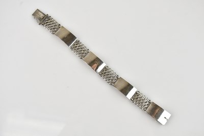 Lot 96 - HARALD NIELSEN FOR GEORG JENSEN; a sterling...