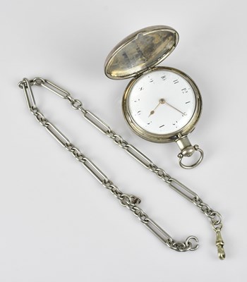Lot 1094 - M HUNOT, LONDON; a George III hallmarked...