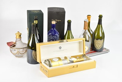 Lot 1419 - A collection of vintage champagne/wine bottles...
