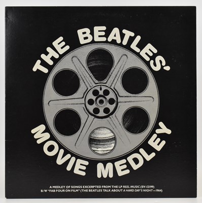 Lot 428 - THE BEATLES; 'Movie Medley' LP 1982 promo made...
