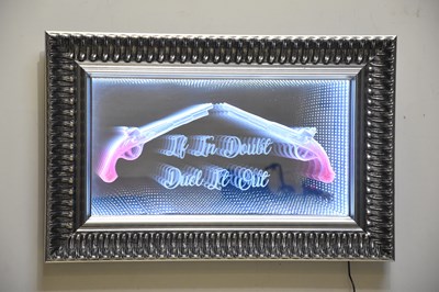 Lot 1668 - MAXIM; a limited edition light-up picture, 'If...