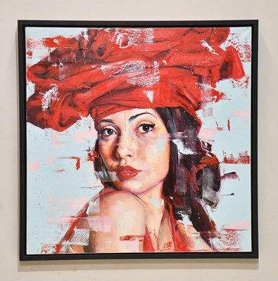 Lot 201 - SILVIO PORZIONATO; oil on canvas, 'Dreamers...