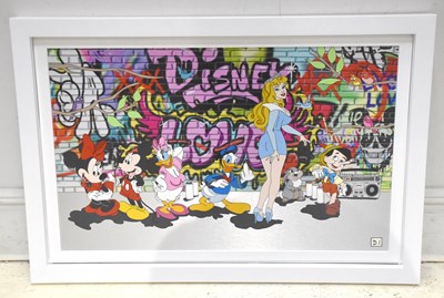 Lot 1652 - DYLAN IZAAK; oil on sheet metal,...