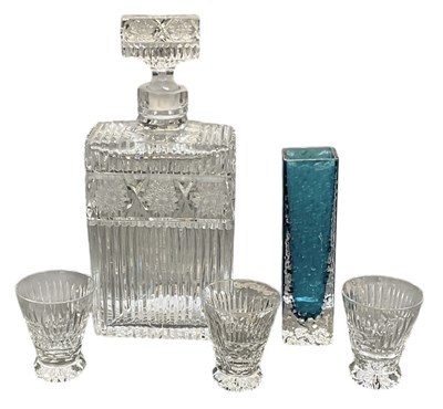 Lot 674 - WHITEFRIARS; a Nailhead vase, decorated in the...