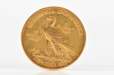 Lot 509 - A 1930 American gold ten dollar coin.