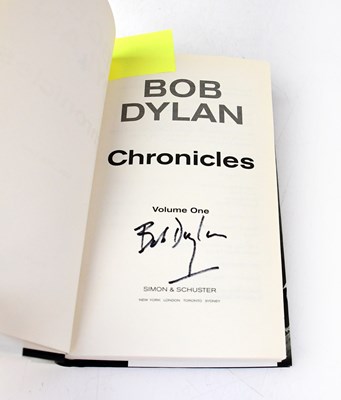 Lot 507 - BOB DYLAN; 'Chronicles Volume One', bearing...