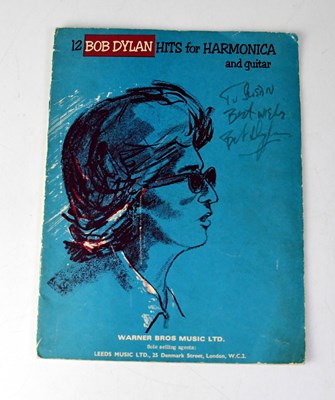 Lot 508 - BOB DYLAN; 'Hits For Harmonica and Guitar',...