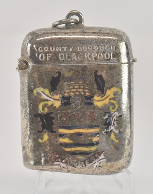 Lot 1109 - An Edward VII silver plated and enamelled...
