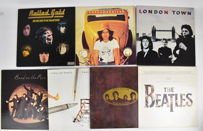 Lot 441 - THE BEATLES; seven related albums comprising...