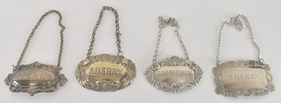 Lot 1062 - An Elizabeth II hallmarked silver decanter...