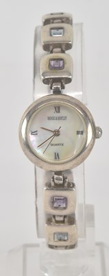 Lot 1665 - BROOKS & BENTLEY; a modern 925 silver lady's...