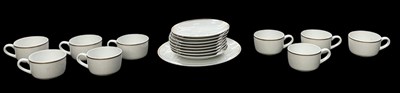 Lot 630 - BAUSCHER WEIDEN FOR PAN AM; a part setting...
