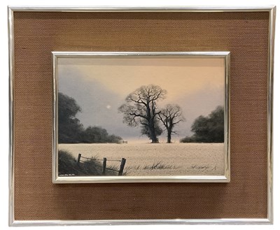Lot 232 - MICHAEL JOHN HILL; oil on board, evening...