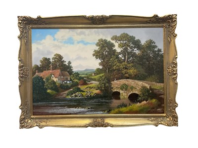 Lot 1749 - VINCENT SELBY; oil on canvas, rural scene,...