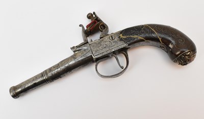 Lot 367 - An 18th century flintlock pistol by Grice of...