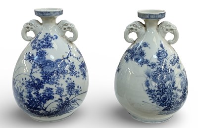 Lot 510 - A pair of late 19th century Japanese Meiji...
