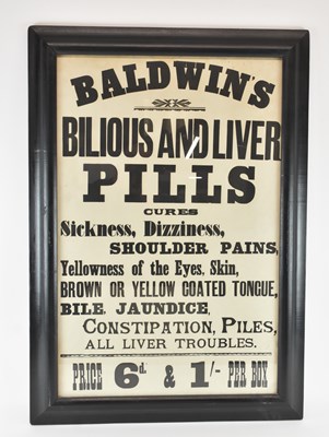 Lot 267 - An early 20th century chemist's advertising...
