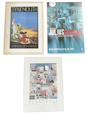 Lot 285 - A framed reproduction Ben Johnson & Co Ltd...