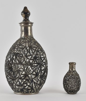 Lot 1036 - A pair of early 20th century Chinese silver...