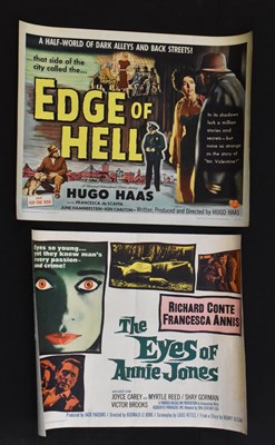 Lot 2137 - EDGE OF HELL; an original American inch insert...