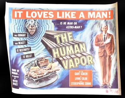 Lot 2155 - THE HUMAN VAPOR; an original American US half...