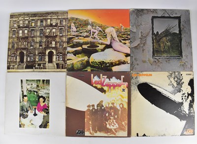 Lot 343 - LED ZEPPELIN; six albums comprising 'Led...