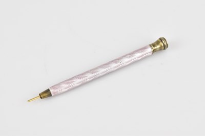 Lot 1258 - A sterling silver and guilloché enamel...