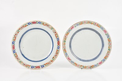 Lot 374 - Two c 1800 Chinese porcelain Export ware...