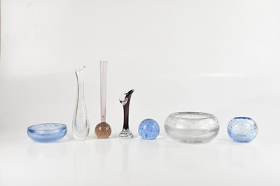 Lot 103 - WHITEFRIARS; three pieces decorated in the sky...