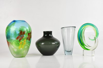 Lot 104 - PER LÜTKEN FOR HOLMEGAARD; a retro glass vase,...