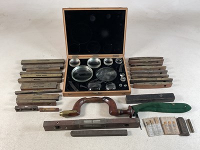 Lot 123 - A 19th century mahogany brass mounted brace...
