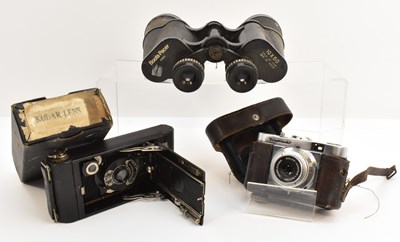 Lot 374 - A pair of Boots Pacer 10x50 binoculars, a...